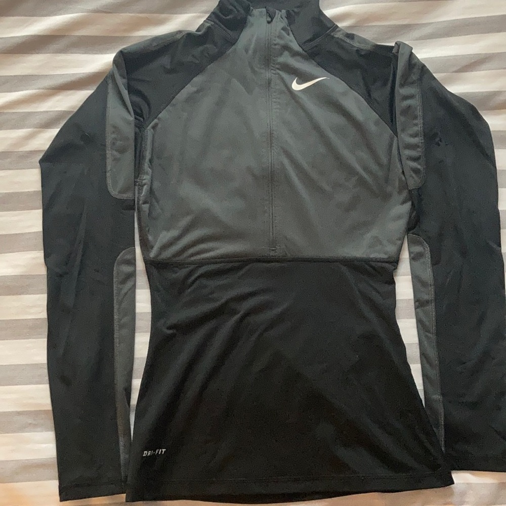 NIKE Pro Dri-Fit Thermal Half Zip Black XS